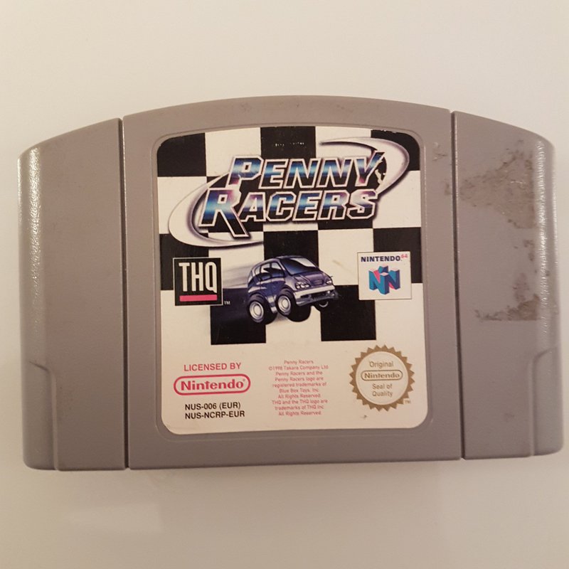 Choro Q Penny Racers N64 N64☆PENNY RACERS 海外版 端子清掃済み